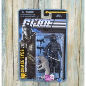 GI Joe Snake Eyes Pursuit of Cobra Ninja Commando 3.75” Action Figure 2010 #1002